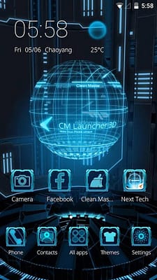 скачать темы 3d на телефон андроид