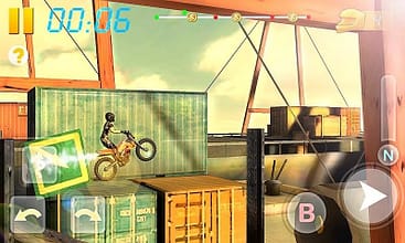 Игра велосипедная гонка 3Д на телефон