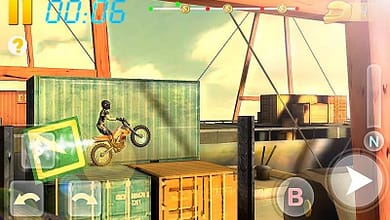 Игра велосипедная гонка 3Д на телефон