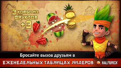 Fruit Ninja Free: фруктовый мир