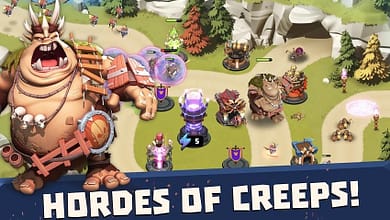 игра Castle Creeps TD на телефон