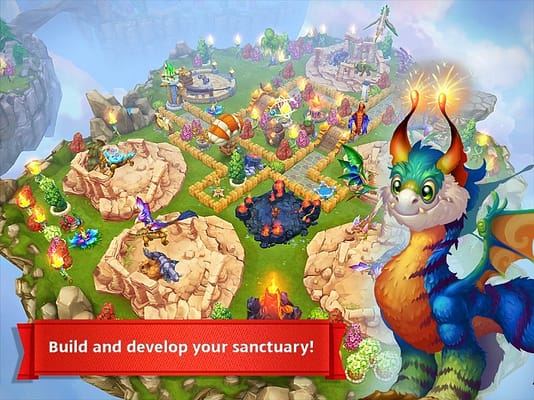 игра Dragons World для телефона