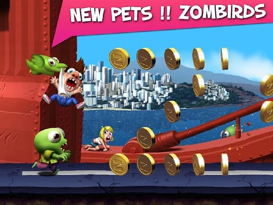 игра Zombie Tsunami на телефон