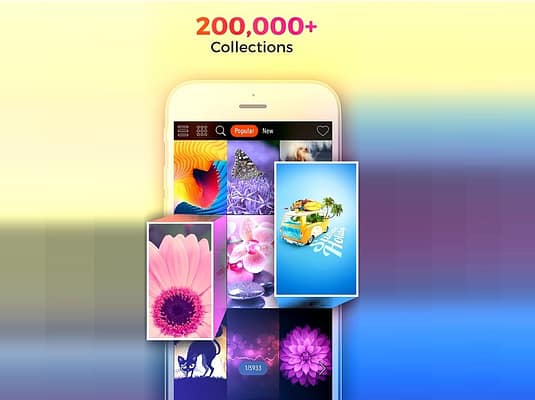 программа Cool Wallpapers HD для телефона