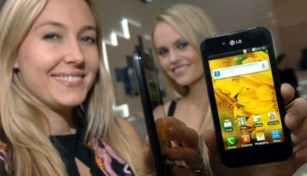 Тонкий и легкий LG Optimus Black P970 Тонкий и легкий LG Optimus Black P970