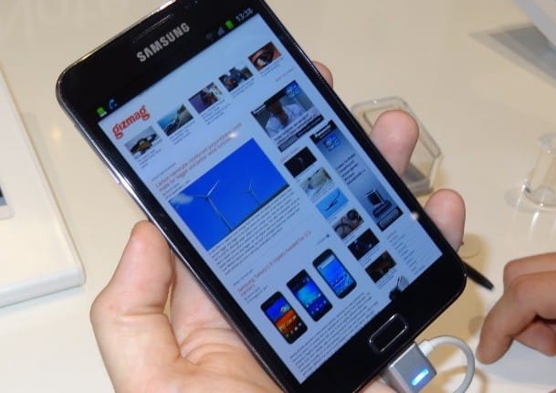 Большой смартфон