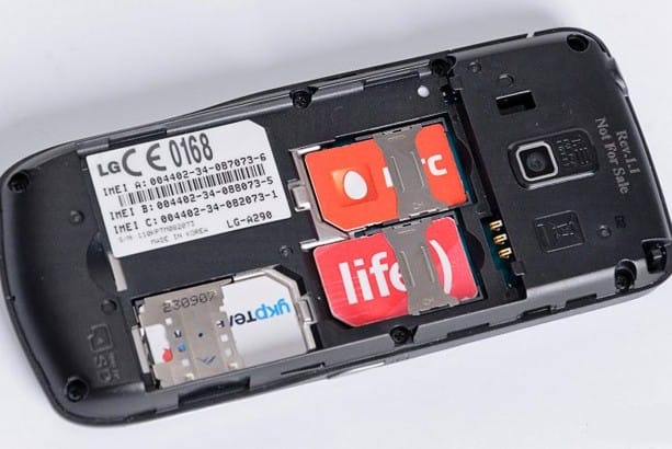 LG_A290_3_SIM_card Телефон с 3 сим