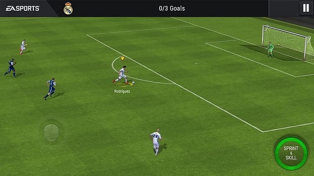 спортивная игра FIFA Mobile