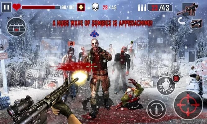 игра Zombie killer на телефон