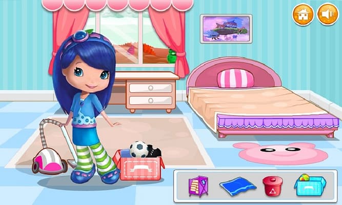 игра для девочек Clean House for Kids