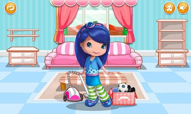 игра для девочек Clean House for Kids