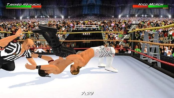 игра Wrestling Revolution 3D