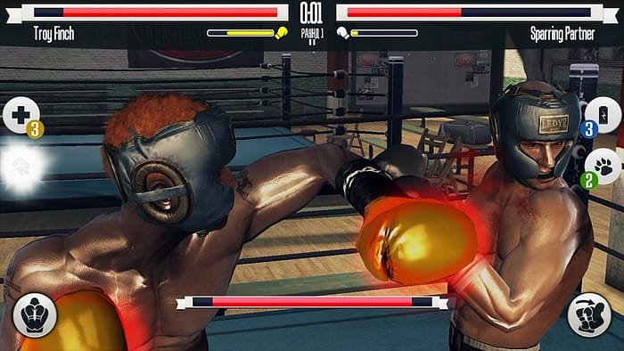 игра Real Boxing на телефон