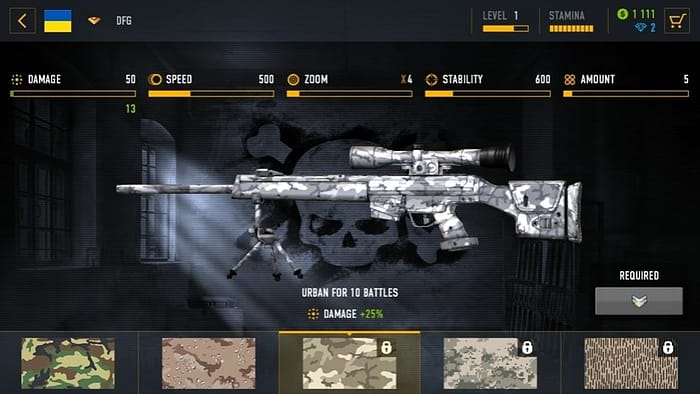 игра Sniper Arena 3d на андроид