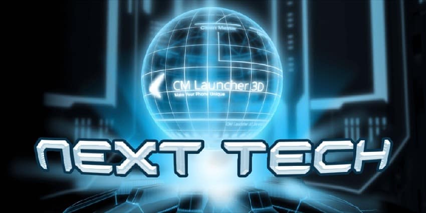 приложение 3D Tech Theme Samsung & Huawei