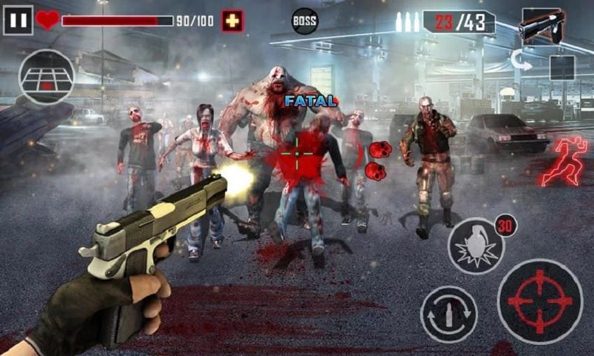Zombie killer на телефон