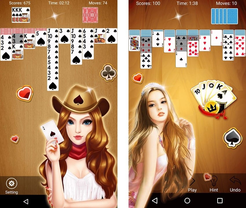 игра Spider Solitaire