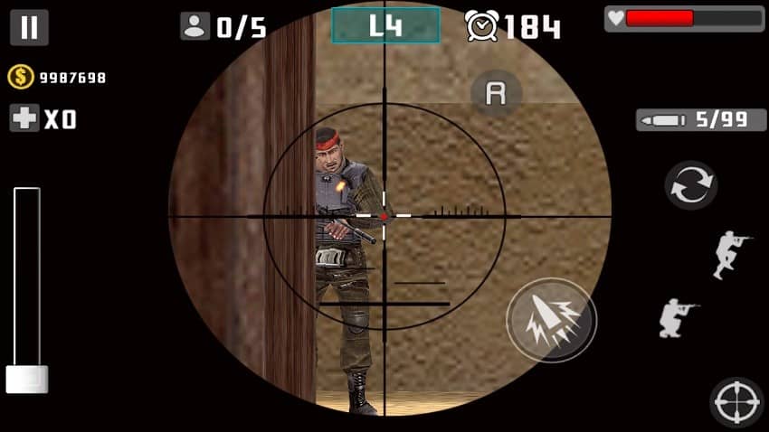 3D игра Gun Shot Fire War на андроид